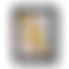Tableau encadré pikachu & billets anciens – art fait main pokémon