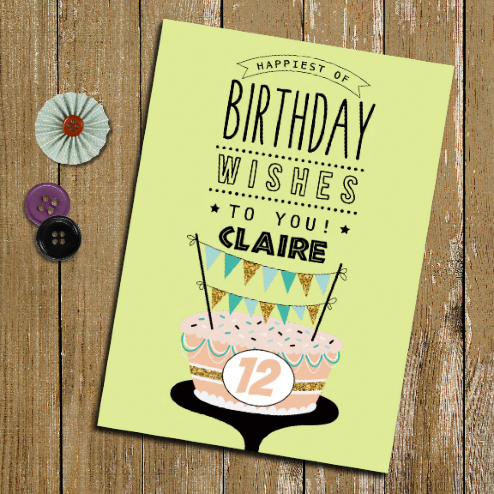 Carte D Anniversaire Enfant Adulte Carte Anniversaire Birthday Card Danse Ballet Avec Enveloppe Fait Main Un Grand Marche