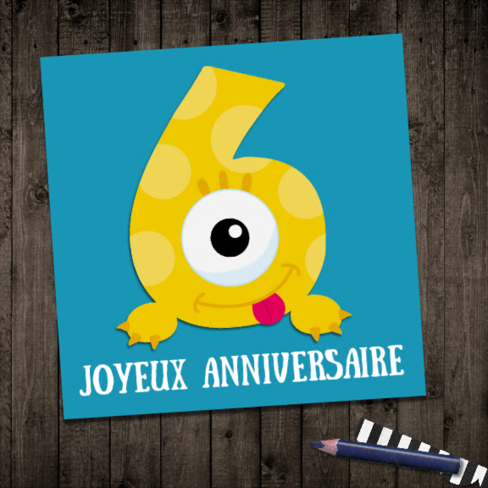 Carte Anniversaire Enfant Carte Anniversaire Un Grand Marche