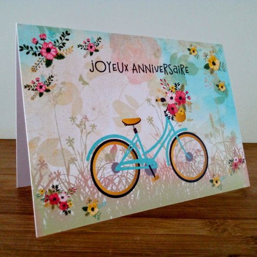 Carte anniversaire