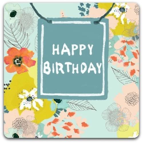 Carte Anniversaire Happy Birthday Personnalisee Creation Originale Fait Main 15cm Un Grand Marche