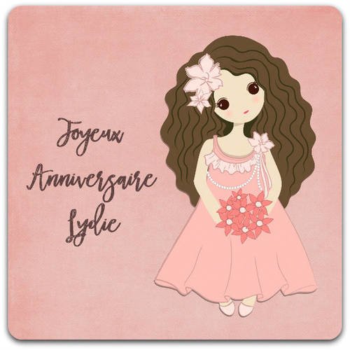Carte De Voeux Personnalisee Joyeux Anniversaire Creation Originale Fait Main 15cm Un Grand Marche