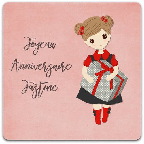 Carte De Voeux Joyeux Anniversaire Personnalisee Creation Originale Fait Main 15cm Un Grand Marche