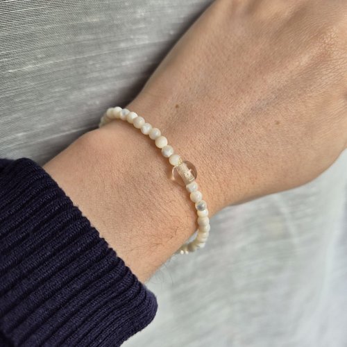 Bracelet en nacre véritable