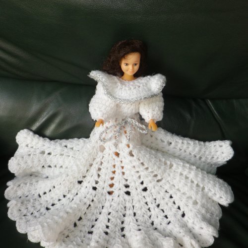 Robe longue pour poupée mannequin