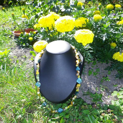 Collier baroque serpentine