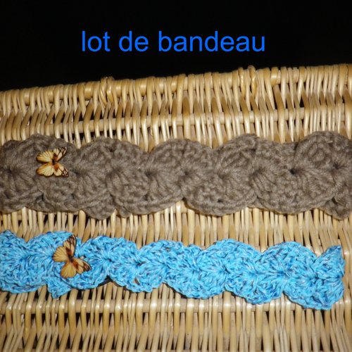 Lot de bandeau