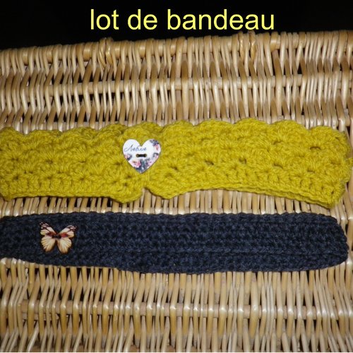 Lot de bandeau
