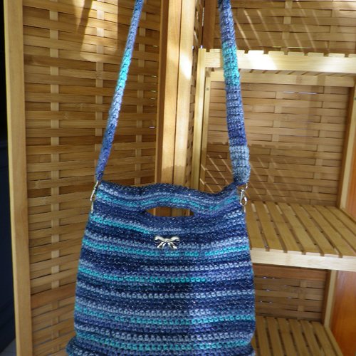 Sac à main multicolore