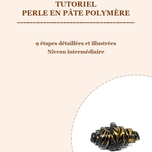 Tutoriel - perle en pâte polymère