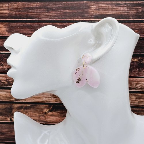 Boucles d'oreilles "pétalys"