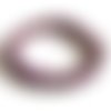 8 perles pierres jaspe impérial violette, 8 mm