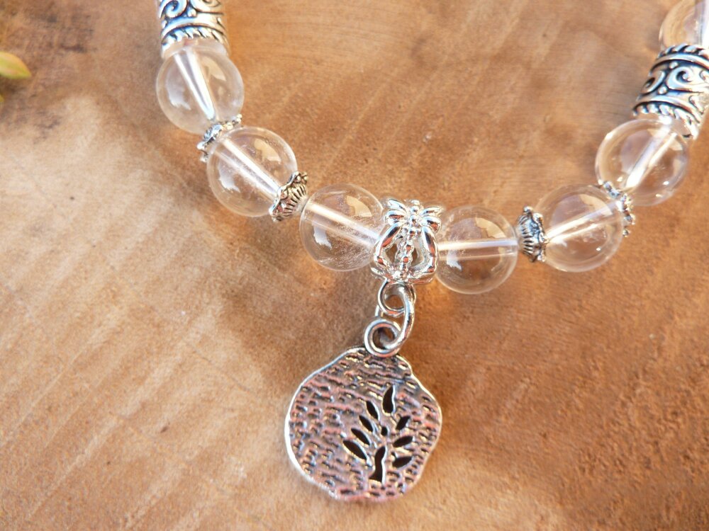 Bracelet anti stress quartz fumé femme confiance celtique fait main  artisanal/ pierre naturelle / cœur amour cadeau valentin anniversaire - Un  grand marché