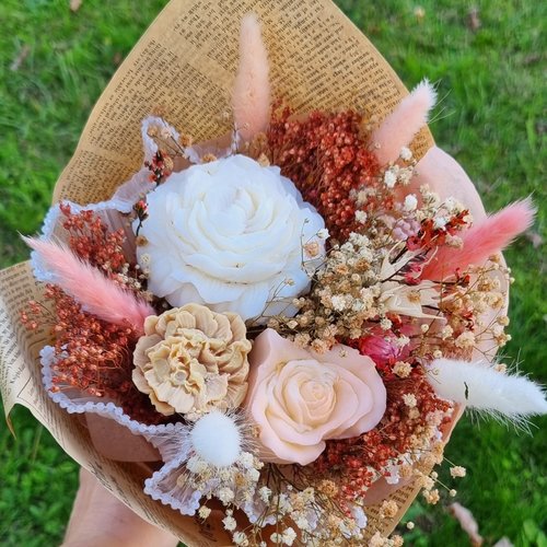 Bouquet fleurs séchées