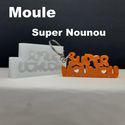 Moule super nounou - miroir