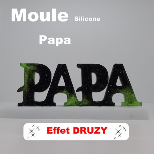 Moule papa - druzy