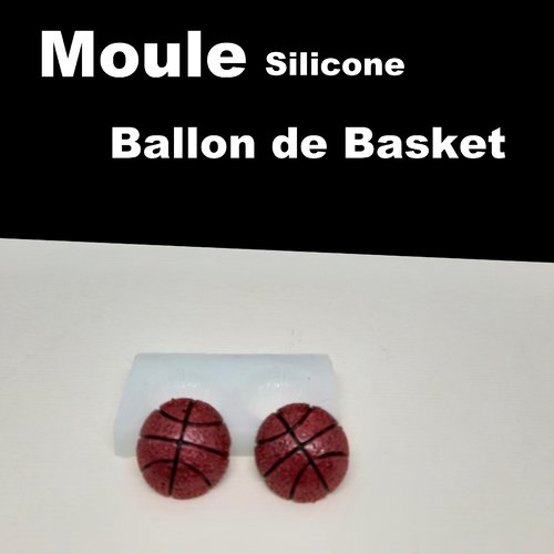 Moule silicone ballon de basket