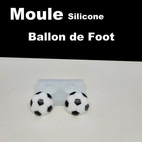 Moule silicone ballon de foot