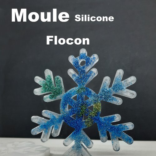 Moule silicone flocon