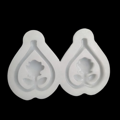 Moule silicone pampilles floral