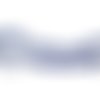 1 chaine 70 cm bille bleu foncer avec fermoir