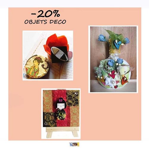 Objets deco - 20%