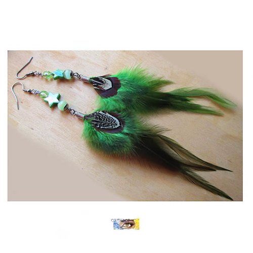 B.o. asymétrique "chats" howlite - acier inoxydable, boucle oreille pierre turquoise, boucle oreille chat, bijou litho