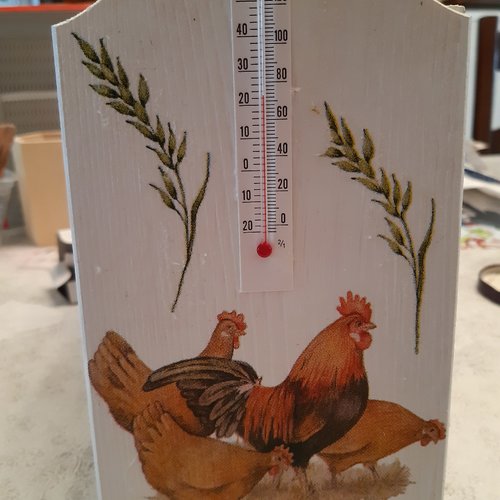 Thermomètre pour une déco intérieure :cuisine