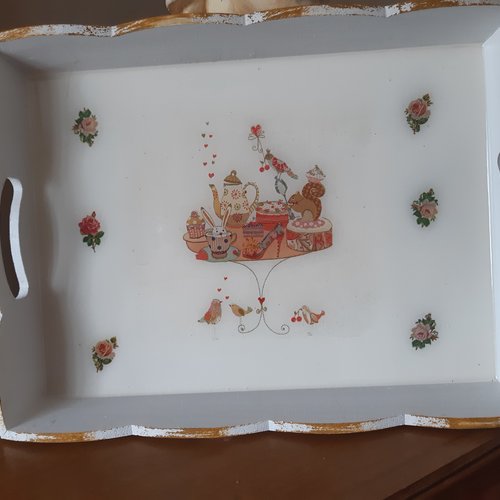 Plateau pour le café ou le thé