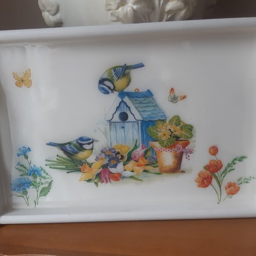 Plateau plat de service