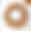Grand miroir ethnique ovale raphia sourya