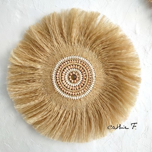 Juju hat en fibres décoré caldis 50 cm
