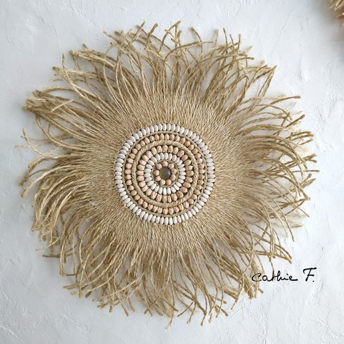 Juju hat en corde décoré macri 50 cm