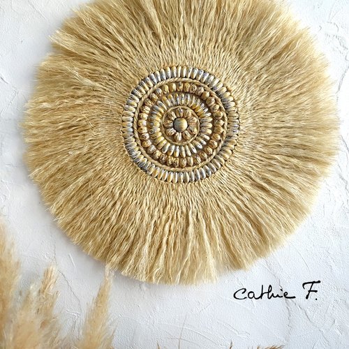 Juju hat en fibres décoré saria 40