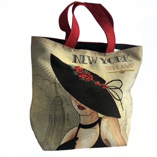Tote bag elegante new york