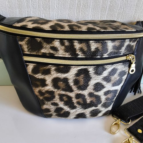 Sacs banane léopard.