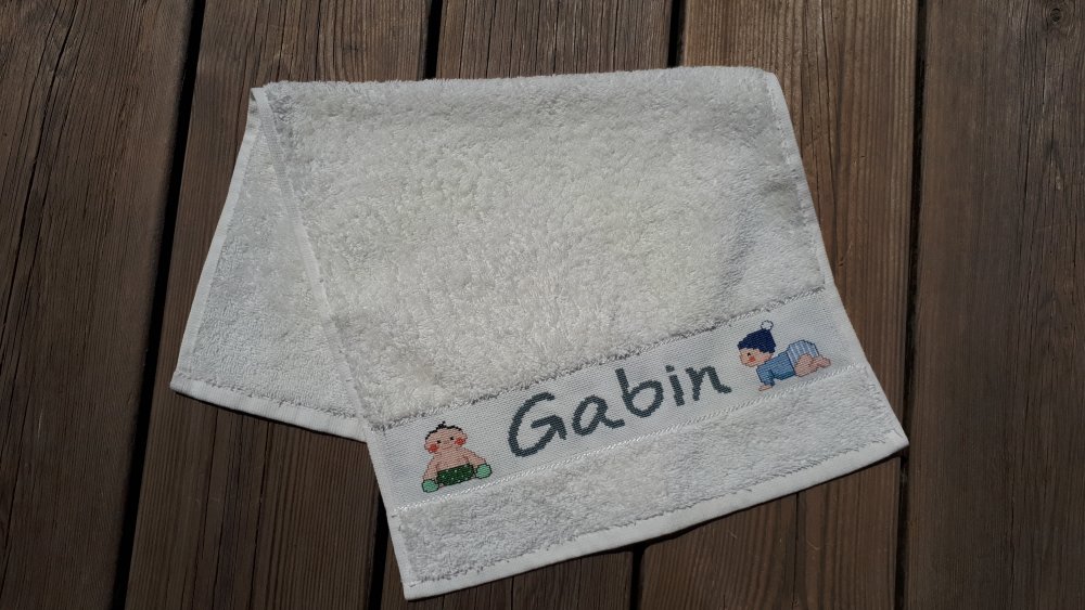 Modèle Point De Croix Serviette De Bain Guide Complet - Potentiel