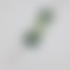 Vendu - sautoir vert - collection a-symétrique