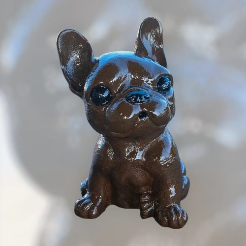 Statuette bouledogue francais