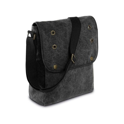 Sac bandoulière en coton  , canvas délavé avec bandoulière ajustable,   26/11/32cm