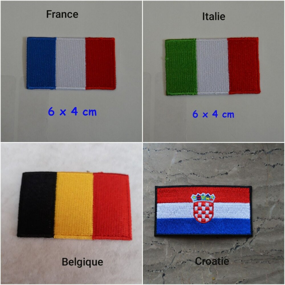 Patch drapeau France 6,2 cm