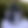 Snood tour de cou femme , homme , carreaux noirs blancs gris , polar gris , réversible , 68 / 24cm