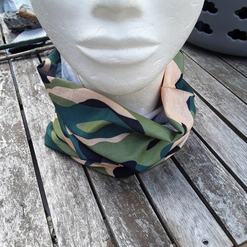 Snood camouflage, extensible
