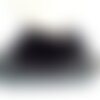Tour de cou snood tour de cou noir, 1.34m/10cm ,  écharpe tubulaire en tricot , mixte