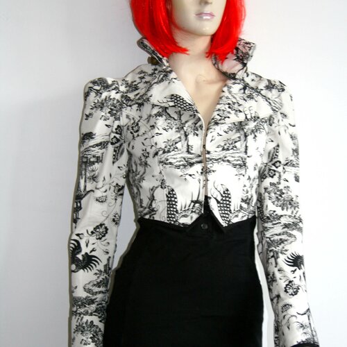 Veste boléro queue de pie