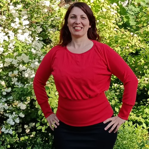 T-shirt à manches chauve-souris