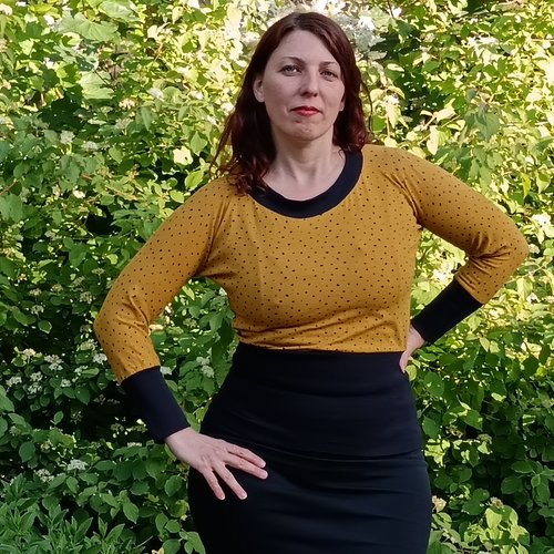 T-shirt à manches chauve-souris