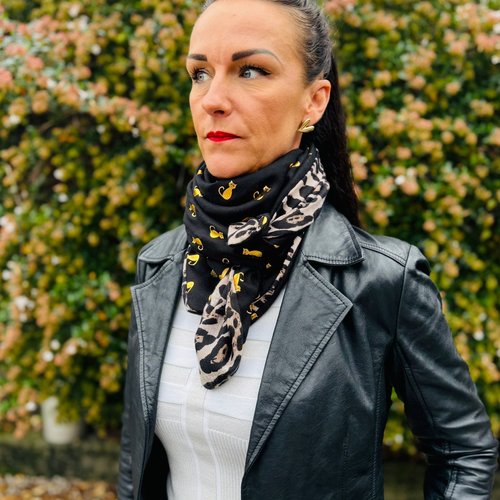 Baby foulard revrsible