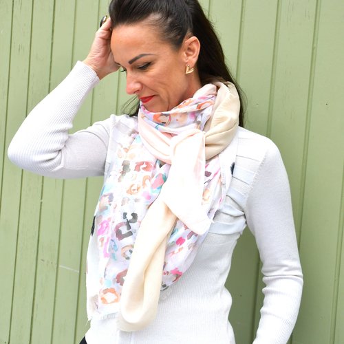 Foulard 4 pans leomix