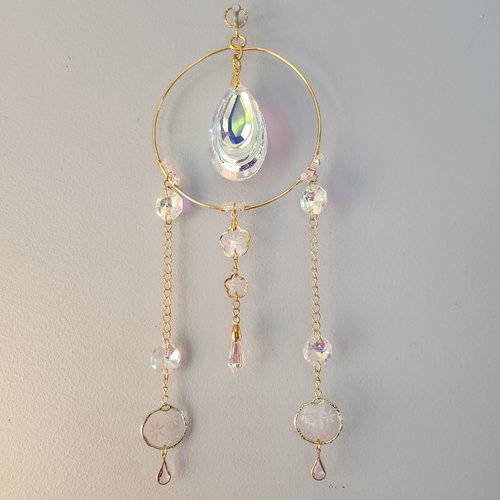 Attrape-soleil suncatcher fleur